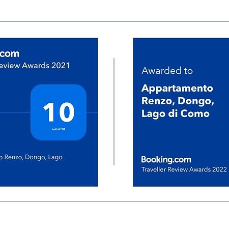 Appartamento Renzo, Dongo, Lago Di Como Exterior foto